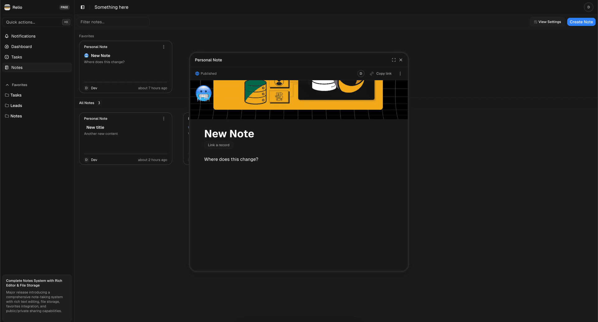 Powerful Notes & Document Creation