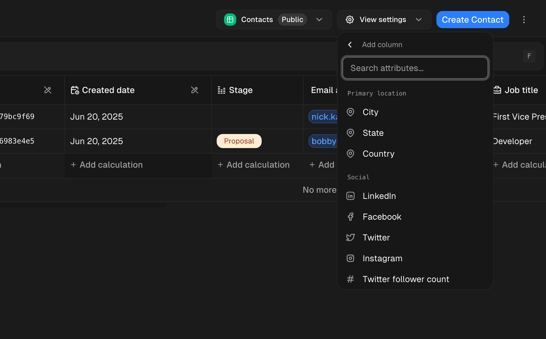 Pin Important Records & Better Data Management