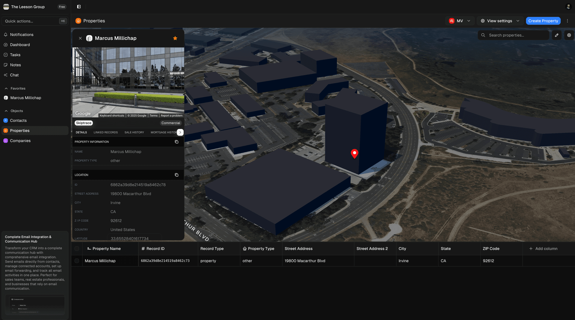 Enhanced Property Management & UI Refinements