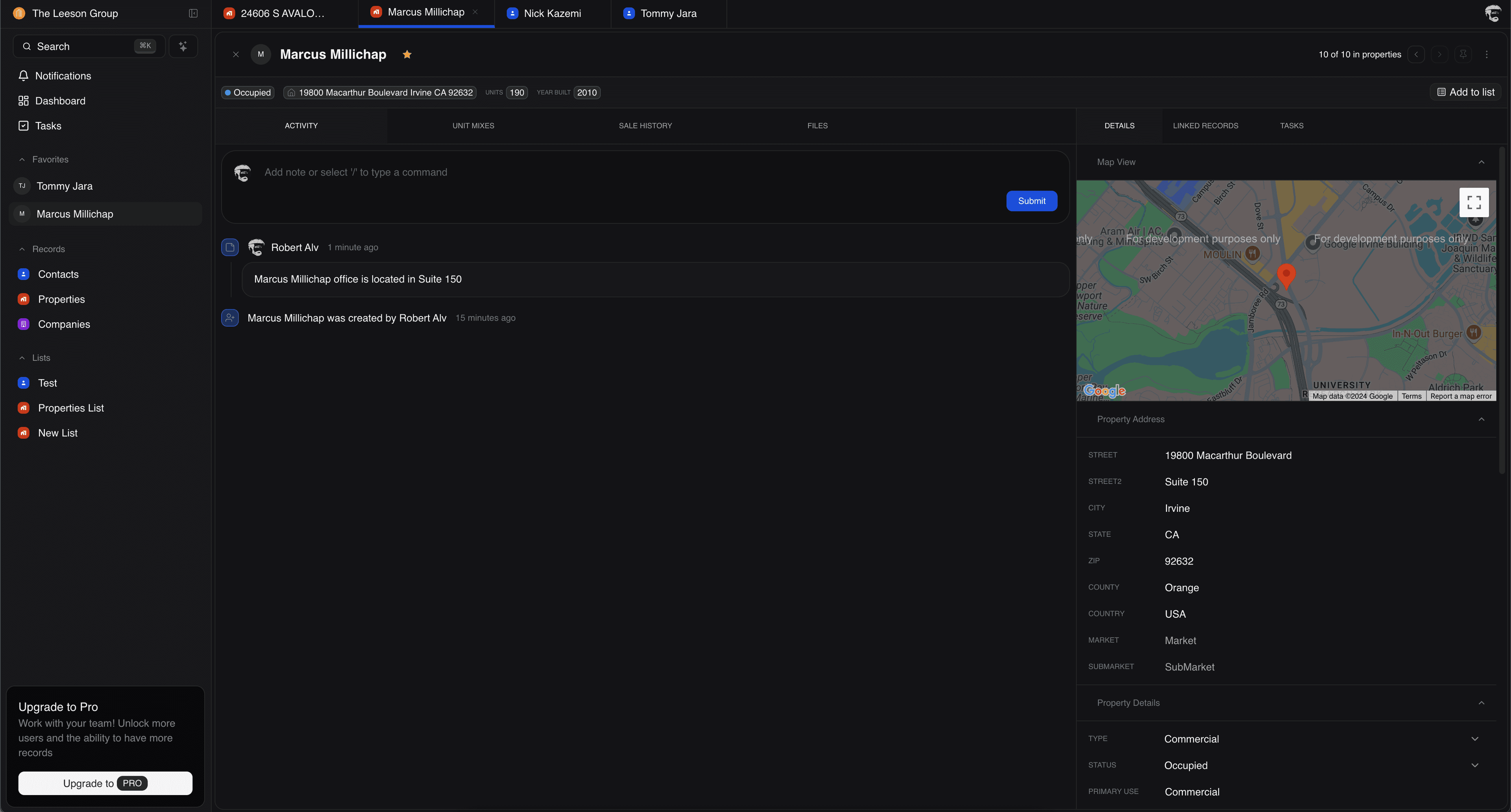 Our managed CRM helps you to manage your contacts, properties and more. Keep your activity, tasks and calendar events in view no matter where you are.